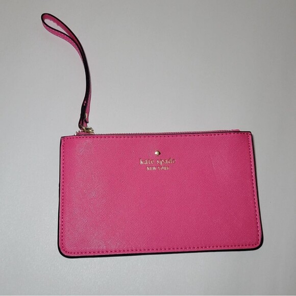 Kate Spade Pink Wristlet Clutch - Picture 1 of 3